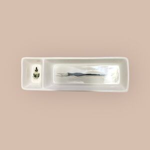 Rae Dunn Ceramic Trinkets or Hors d’ oeuvre Dish